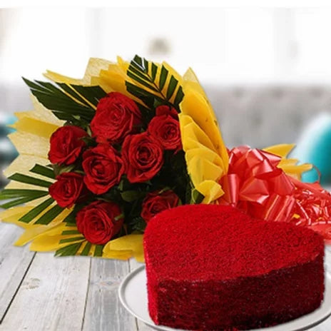 Online Surprise Your Love Combo Delivery by Baker's Wagon