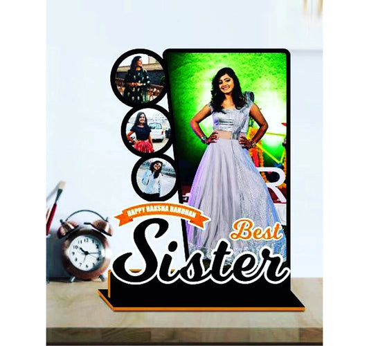 Buy or Send Best Sister Cut Out Frame online with Bakers Wagon