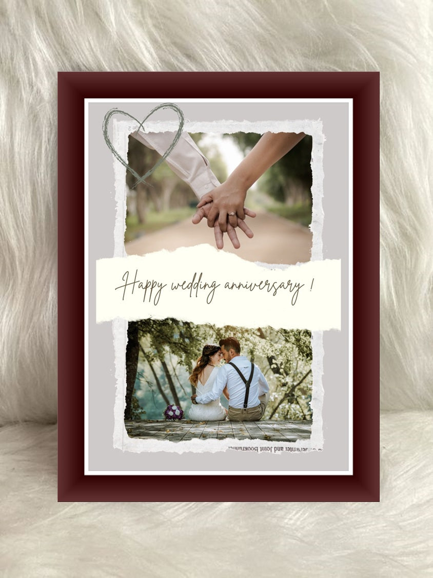 Buy or send Creative Wedding Anniversary Frame online with delivery all over India by Bakers Wagon
