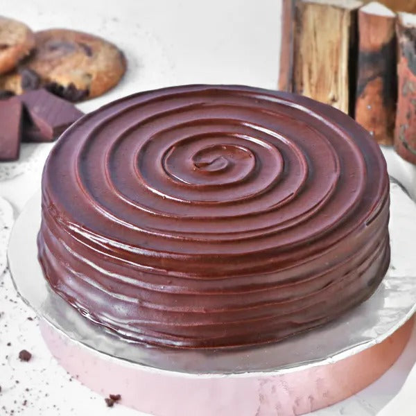 Buy or send Chocolate Swirl Eggless Cake online from Bakers Wagon