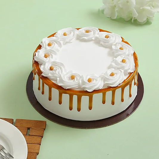 Buy or send Butterscotch Heaven Cake online to Jammu from Bakers Wagon'