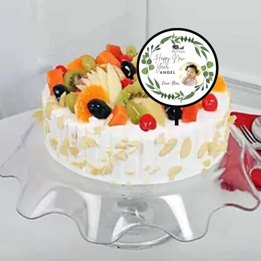BUy or send New Year Special Fruit Cake online by Bakers Wagon