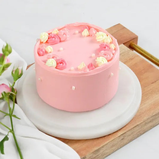 Buy or send Floral Fantasy Pineapple Cake online from Baker's Wagon