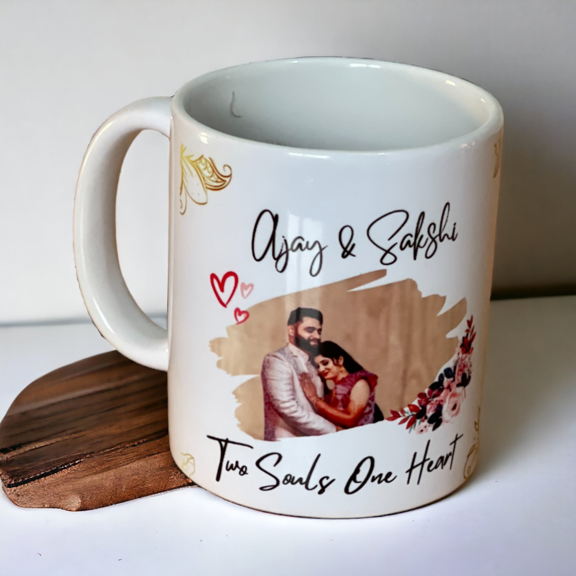 Buy or send Anniversary Special Persoanlised White Mug online with Bakers Wagon