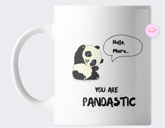 Buy or send Pandastic Mug online with free delivery across India by Bakers Wagon