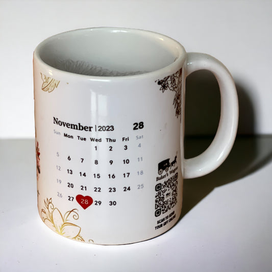Buy or send Anniversary Special Personalised mug online with delivery from Bakers Wagon