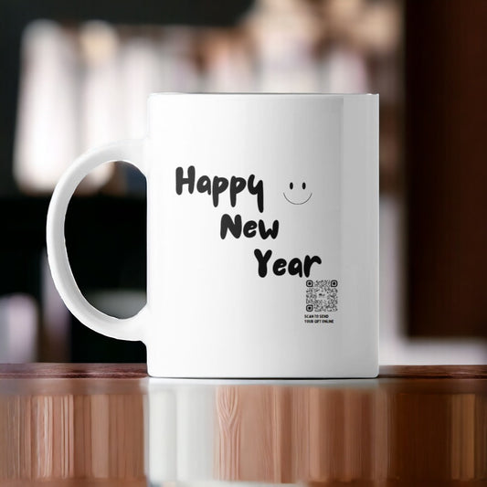 Buy or Send Personalised New Year White Mug By Bakers Wagon