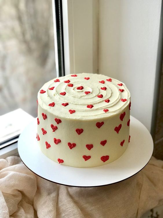 Hearts Overloaded Cake Specially For Valentine's Day, Anniversary with delivery in Jammu