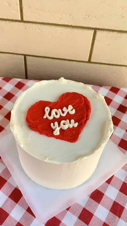 Buy/Send Special Love You Cake online to your loved in Jammu from Baker's Wagon