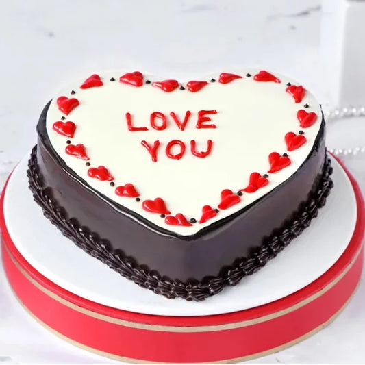 Buy/Send Love You Chocolate Cake with online delivery from Baker's Wagon