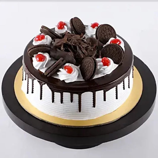Online Black Forest Oreo Cake Delivery with Baker's Wagon