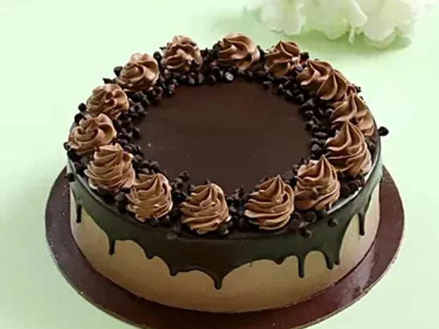 Buy/Send Cream Drop Chocolate Cake Online with baker's Wagon