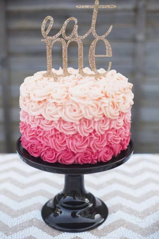 Buy/Send Blush Pink Rose Cake by Baker's Wagon