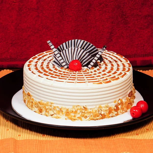 Buy/Send Heavenly Butterscotch Cake with online delivery from Baker's Wagon
