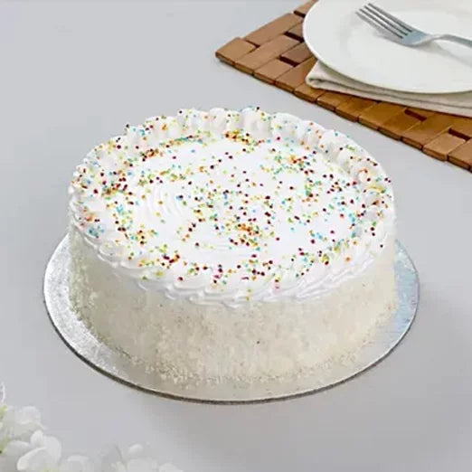 Buy/Send Delicious Vanilla Cake Online with Baker's Wagon
