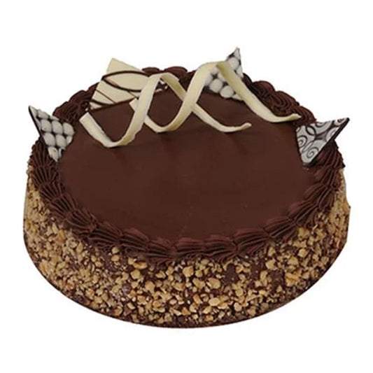 Buy/Send Walnut Truffle Cake with Online Delivery By Baker's Wagon