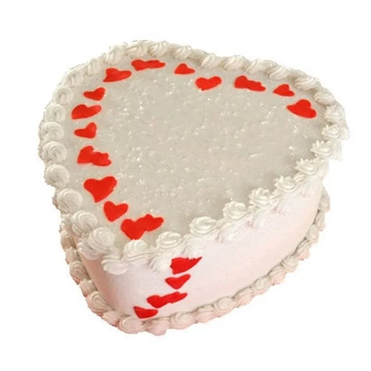 Buy/Send Special Heart Shape Cake with online delivery by Baker's Wagon
