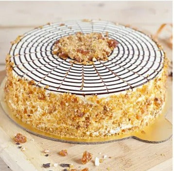 Buy/Send Butterscotch Crunch Cake online by Baker's Wagon