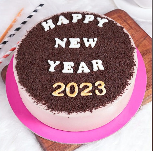 New Year 2023 Special Cake By Baker's Wagon