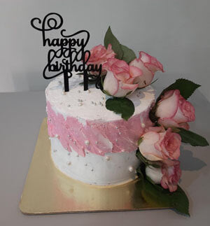 Special Rosy Cake